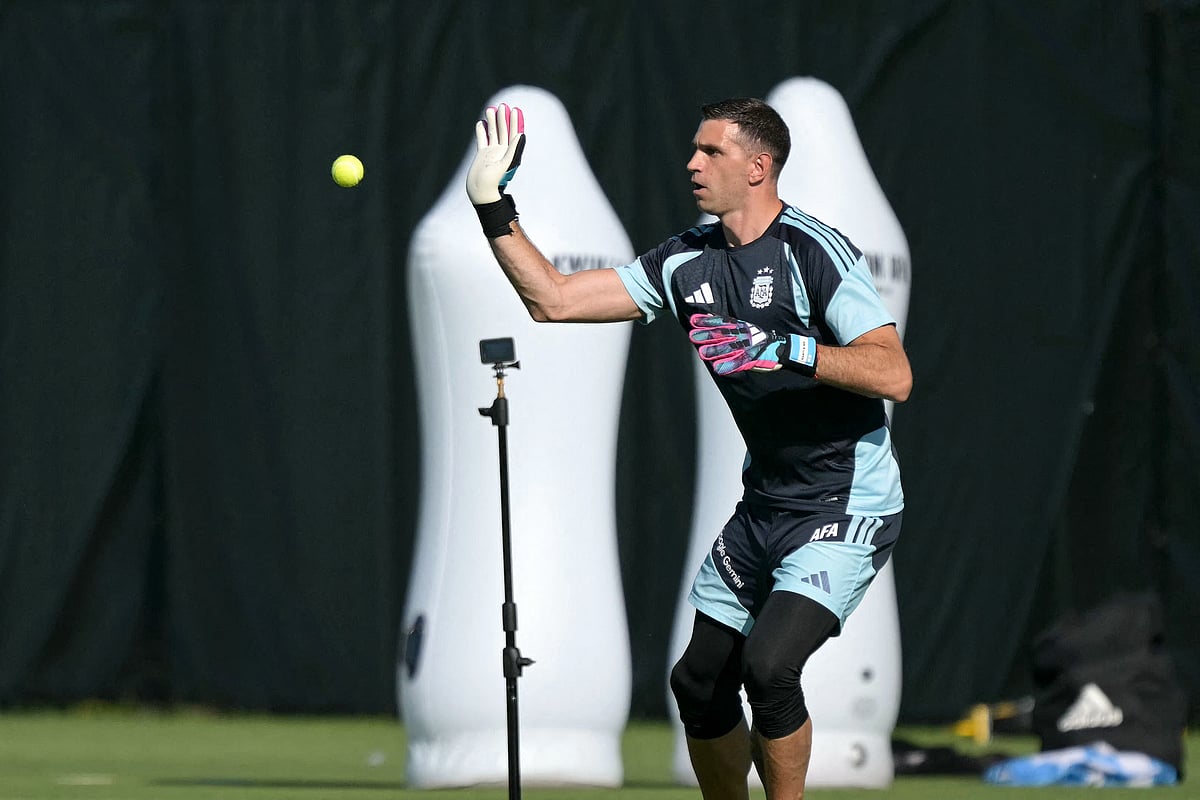 আর্জেন্টিনার অনুশীলনে মার্তিনেজ