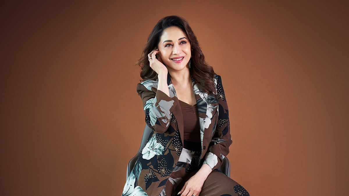 মাধুরী দীক্ষিত। ছবি: অভিনেত্রীর ইনস্টাগ্রাম থেকে