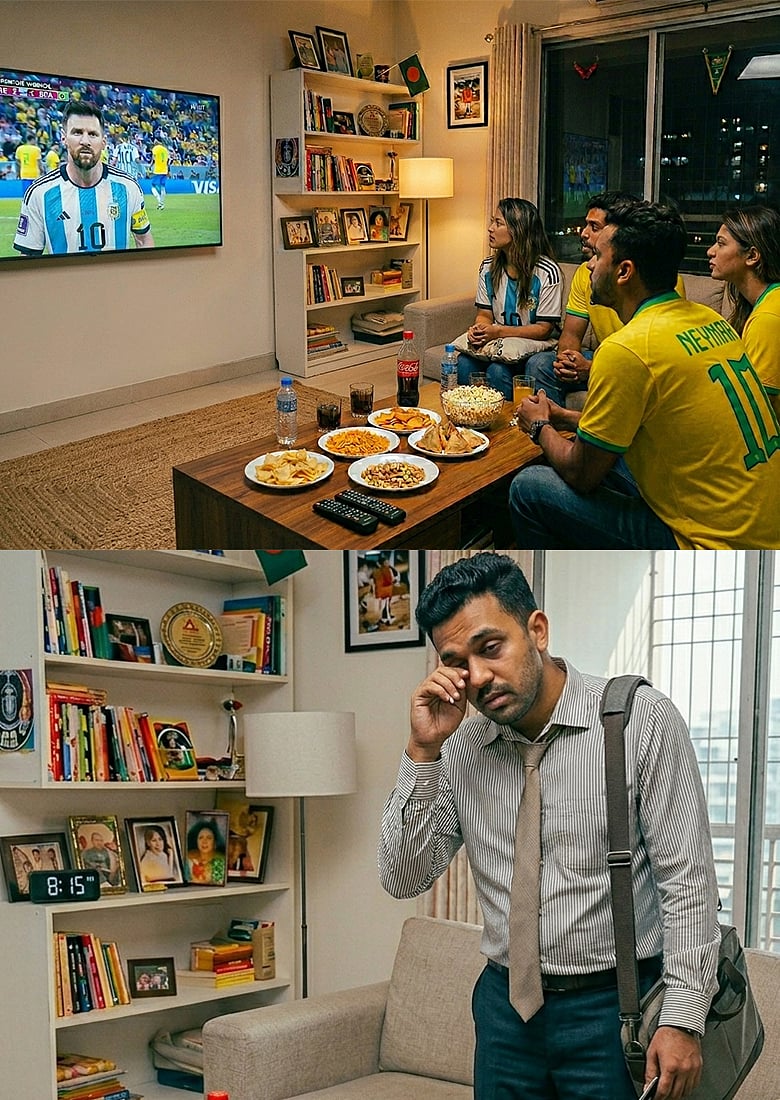 পাওয়ার ন্যাপ, নাপুচিনো আর হাইড্রেশন ব্রেক: রাত জেগে খেলা দেখেও দিনভর অ্যাক্টিভ থাকতে মেনে চলুন ১১টি ম্যাজিকাল টিপস