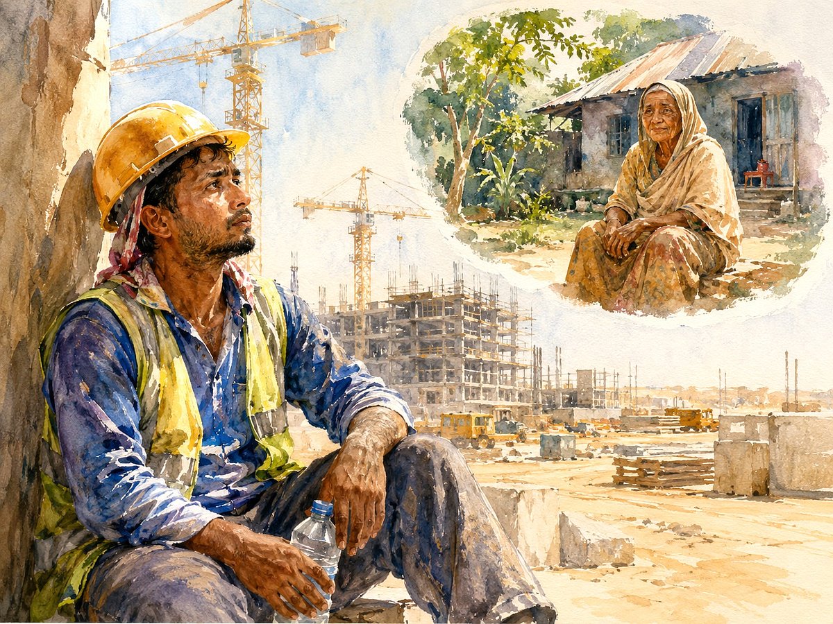 প্রবাসের একাকিত্ব ও মায়ের শূন্যতা