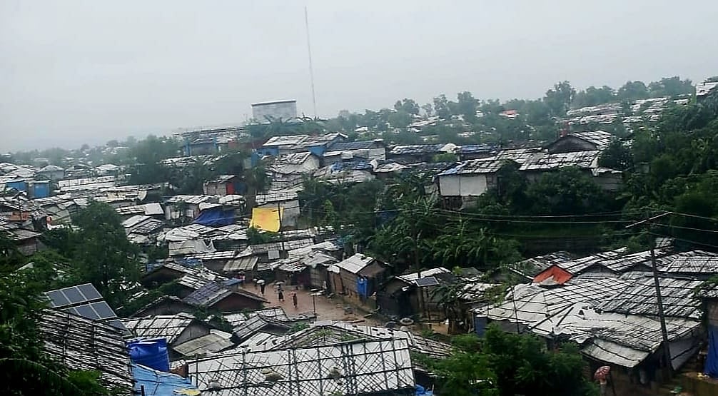 কক্সবাজারে রোহিঙ্গা আশ্রয়শিবির