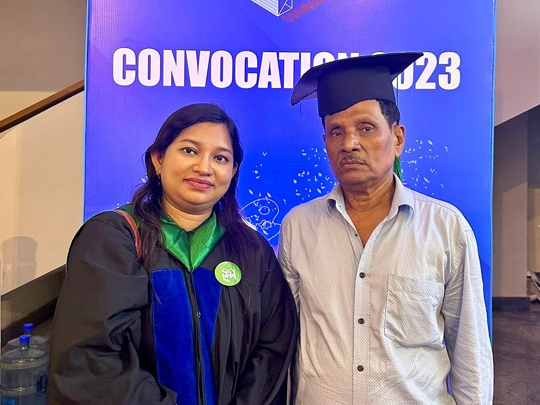 বাবা আমার কোনো ইচ্ছাই অপূর্ণ রাখেননি