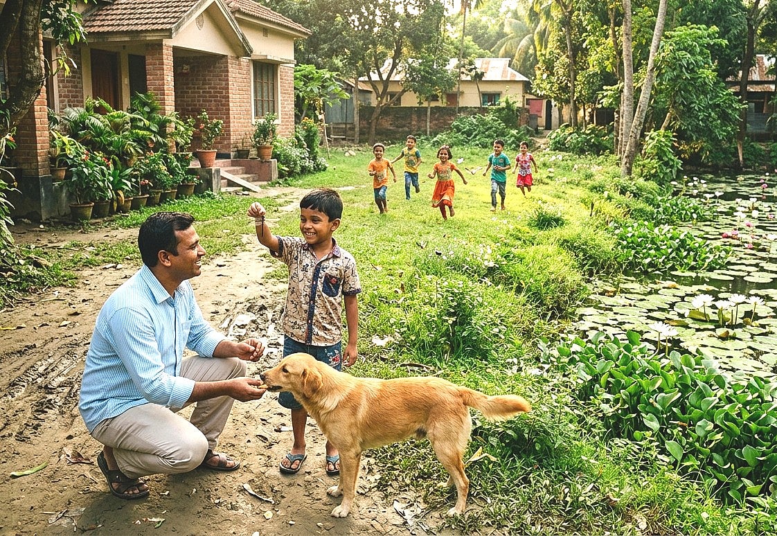 তুই যেমন সন্ধ্যা হলে বাড়ি ফিরিস, তেমনই ওরও একটা ঘর আছে