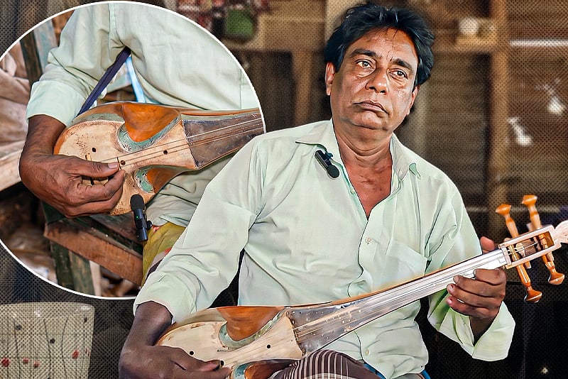 যাত্রাপালার নায়ক থেকে চায়ের দোকানি, অভাব পিছু ছাড়েনি সামাদের