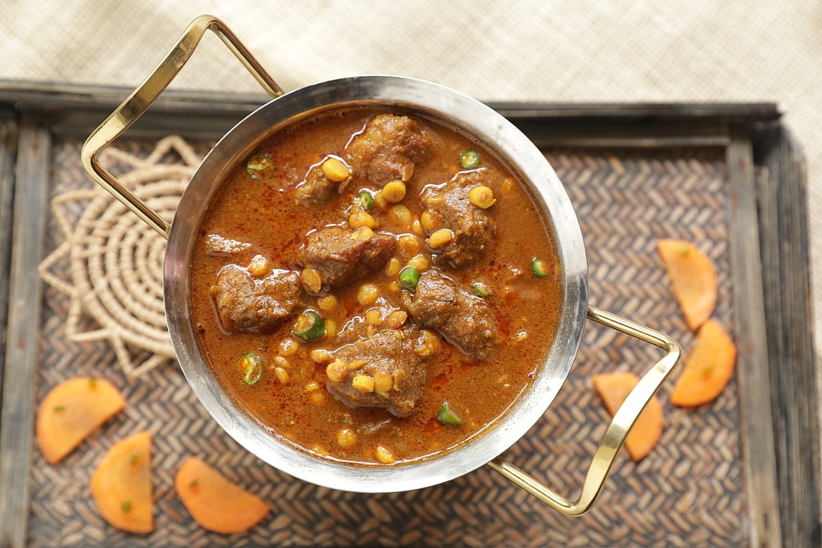 কোরবানির মাংস দিয়ে বুটের ডালের রেসিপি