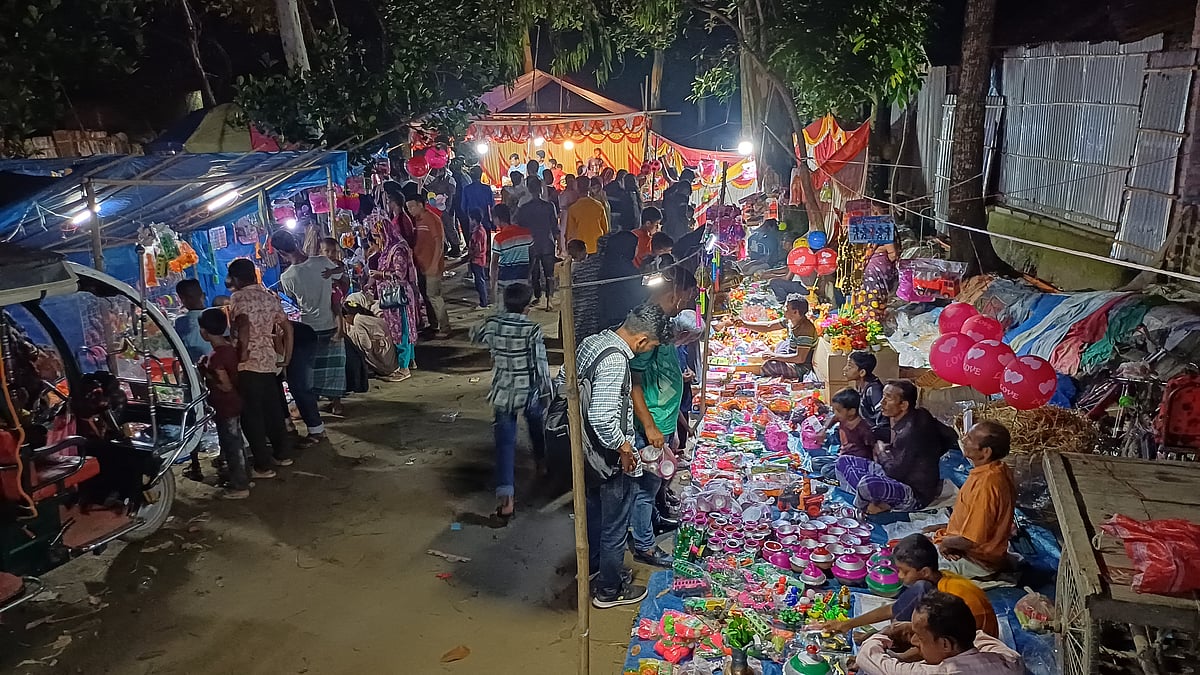 পঞ্চগড় সদর উপজেলার গরিনাবাড়ি ইউনিয়নের শেখপাড়া গ্রামে জমে উঠেছিল এক দিনের পাগলির মেলা। গতকাল শনিবার