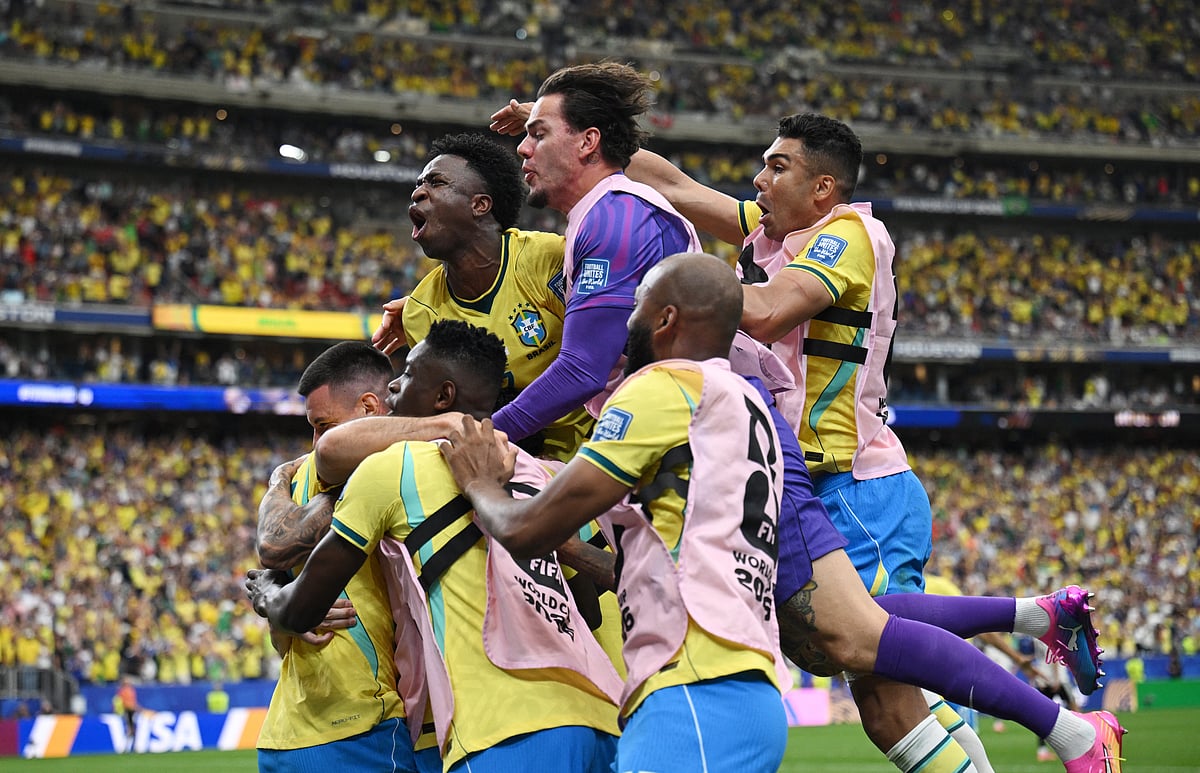 শেষ মুহূর্তের গোলে ব্রাজিলের রুদ্ধশ্বাস জয়  