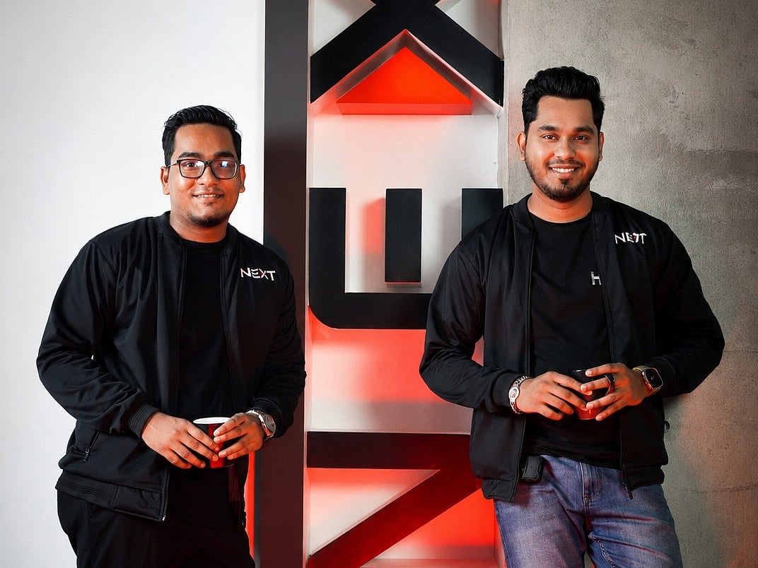 ফান্ডেডনেক্সটের দুই উদ্যোক্তা (বাঁ থেকে) সৈয়দ আবদুল্লাহ গালিব ও সৈয়দ আবদুল্লাহ জায়েদ