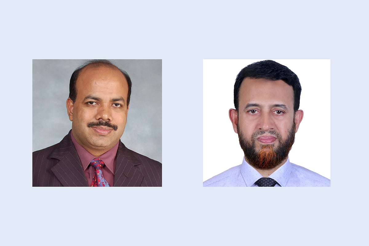 বিএনপির প্রার্থী আসলাম চৌধুরী ও বাংলাদেশ জামায়াতে ইসলামীর প্রার্থী আনোয়ার সিদ্দিকী 