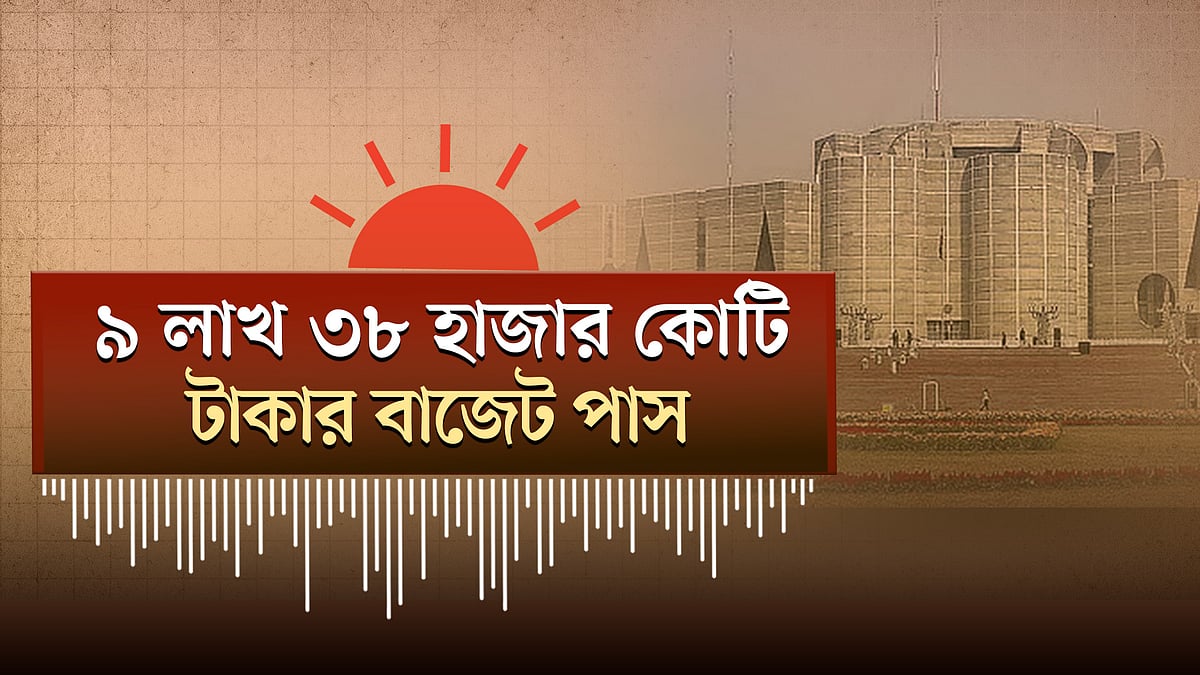 জাতীয় সংসদে ৯ লাখ ৩৮ হাজার কোটি টাকার বাজেট পাস
