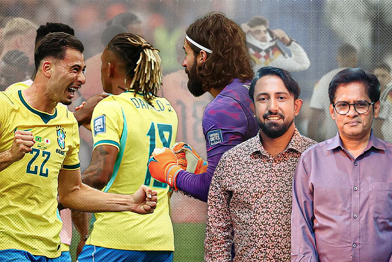 জার্মানি, নেদারল্যান্ডসের বিদায়; ব্রাজিলের জয়: বিশ্বকাপের অবিশ্বাস্য একদিন