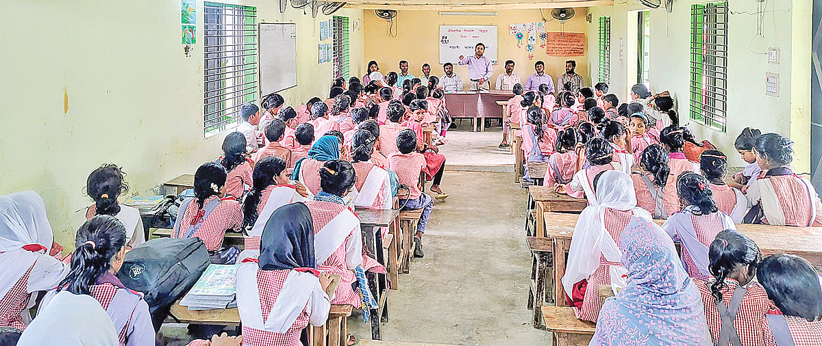 আলোর পাঠশালায় সাঁওতাল বিদ্রোহ দিবস পালিত