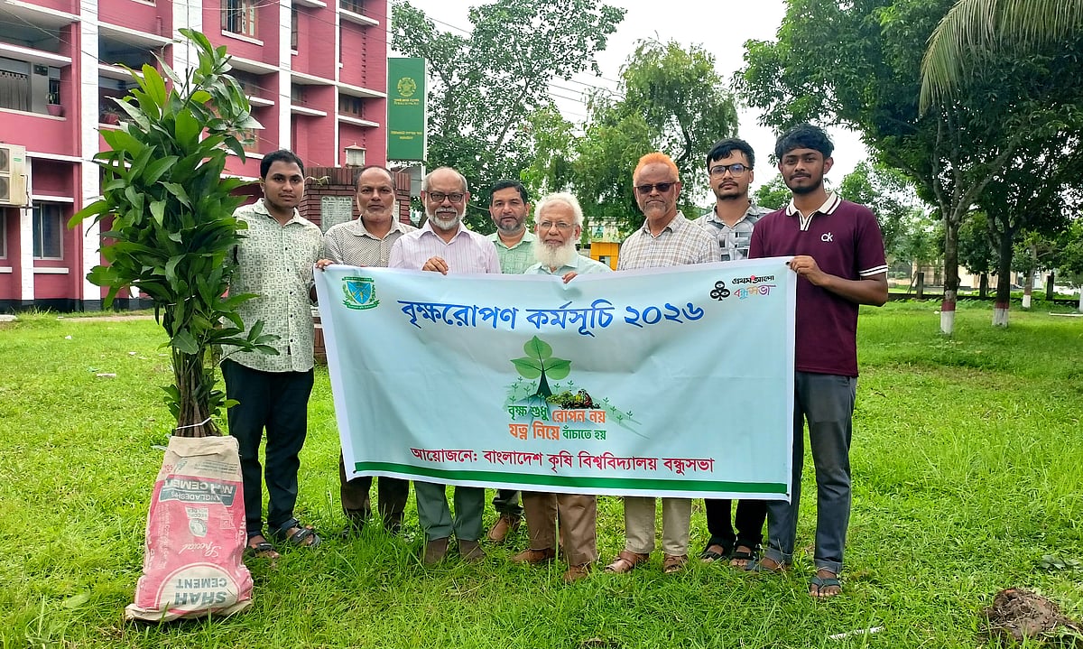 গাছ লাগানোই শেষ নয়, যত্নেই টিকে থাকবে সবুজ