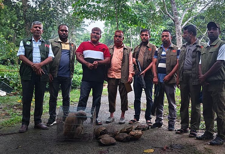 কক্সবাজারের চকরিয়া উপজেলায় বন বিভাগের অভিযানে গ্রেপ্তার হন হাদিস রহমান