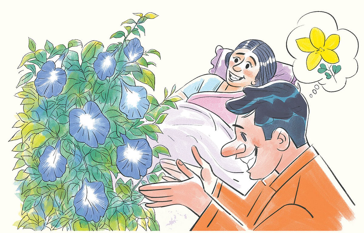 নেপালের আজব ফুল