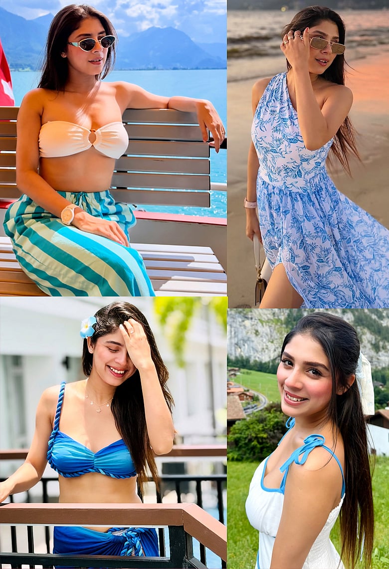 সুইজারল্যান্ড ভ্রমণে বোল্ড লুকে নজর কাড়লেন এই বঙ্গ তনয়া