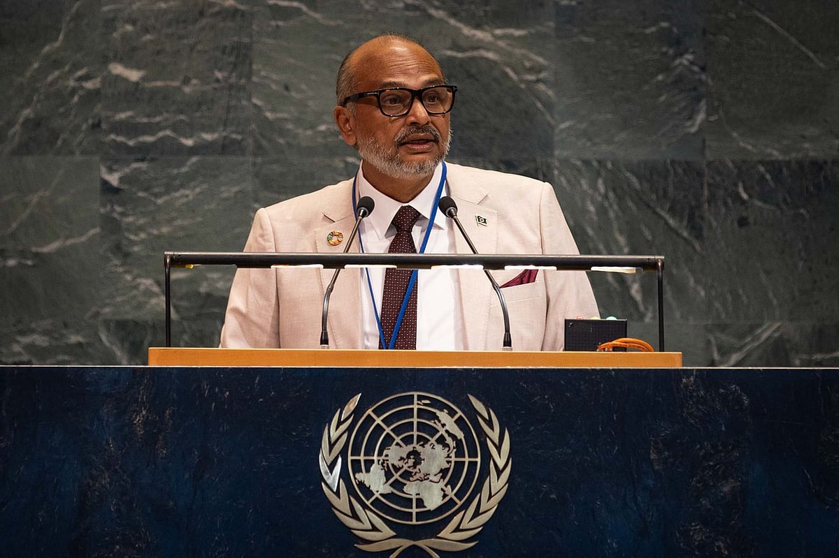প্রধানমন্ত্রীর অর্থ ও পরিকল্পনা উপদেষ্টা রাশেদ আল মাহমুদ তিতুমীর জাতিসংঘের অর্থনৈতিক ও সামাজিক পরিষদের (ইকোসক) একটি উচ্চপর্যায়ের অধিবেশনে বক্তব্য দেন। আজ সোমবার যুক্তরাষ্ট্রের নিউইয়র্কে জাতিসংঘের সদর দপ্তরে