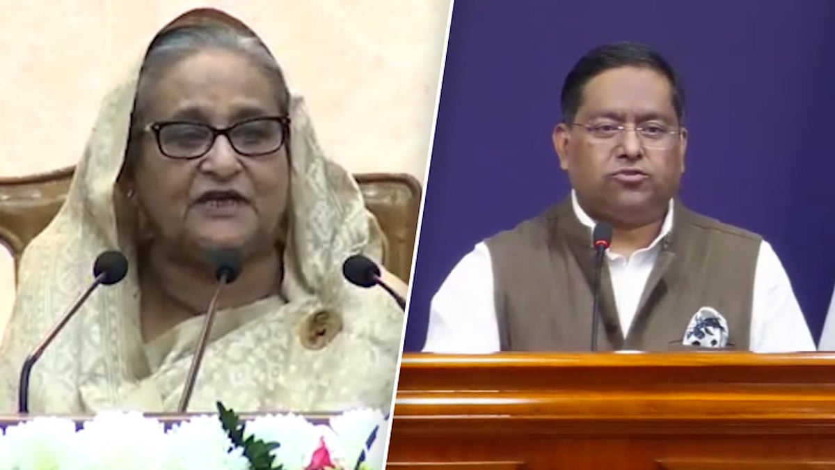 শেখ হাসিনাকে ফেরত পাঠানো প্রসঙ্গে নিজেদের অবস্থান জানাল ভারত