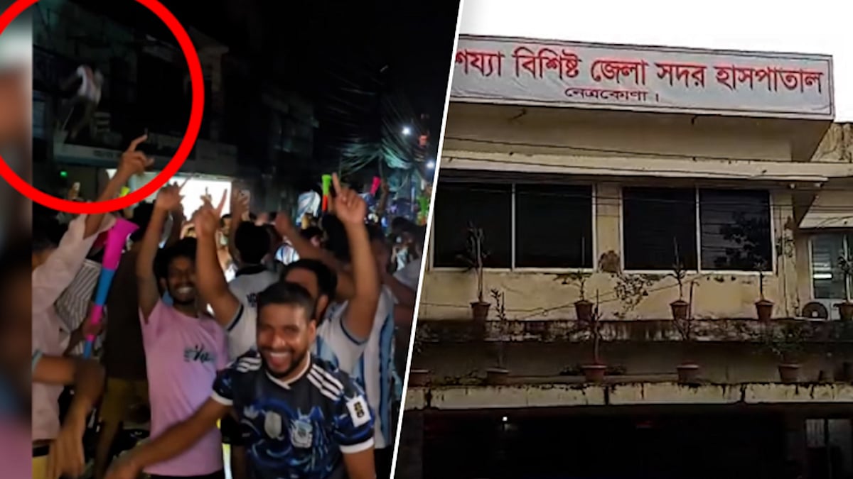 আর্জেন্টিনার জয়ের মিছিলে ভিডিও করতে গিয়ে বিদ্যুৎস্পৃষ্ট হয়ে নেত্রোকোনায় কলেজশিক্ষার্থীর মৃত্যু
