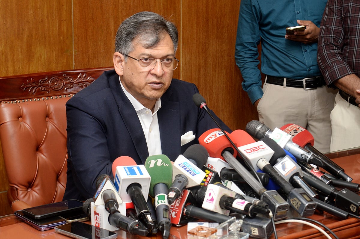 স্বরাষ্ট্রমন্ত্রী সালাউদ্দিন আহমদ। আজ বৃহস্পতিবার সচিবালয়ে। 