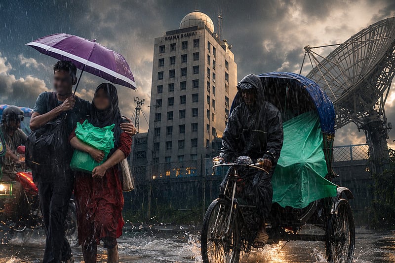 ঝোড়ো হাওয়াসহ বৃষ্টির আভাস দেশের ৭ অঞ্চলে, ১ নম্বর সতর্কসংকেত জারি