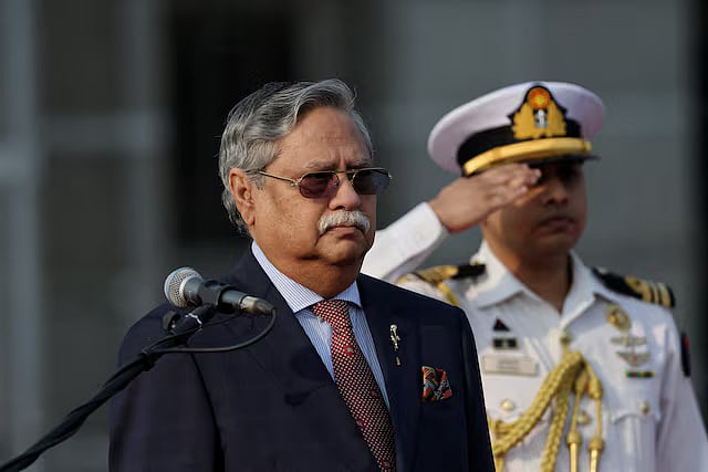 রাষ্ট্রপতি থাকাকালে গত ১৭ ফেব্রুয়ারি সংসদের দক্ষিণ প্লাজায় প্রধানমন্ত্রী তারেক রহমানের শপথ গ্রহণ অনুষ্ঠানে মো. সাহাবুদ্দিন 