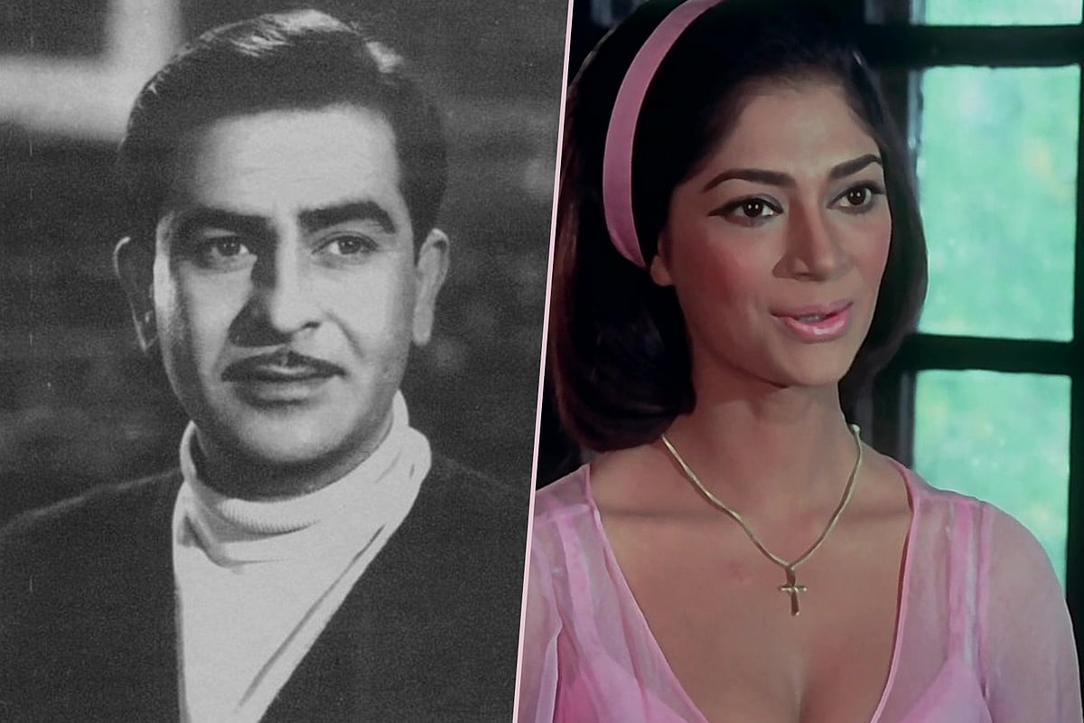 রাজ কাপুর ও ‘মেরা নাম জোকার’ সিনেমার দৃশ্য। কোলাজ