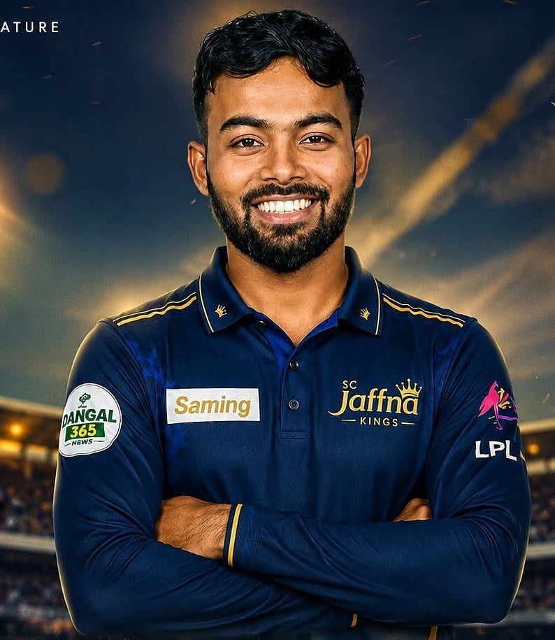 ৮ বলে ৪ ছক্কায় হৃদয়ের ৩৮৭ স্ট্রাইক রেটের ঝড়ে জাফনার জয়