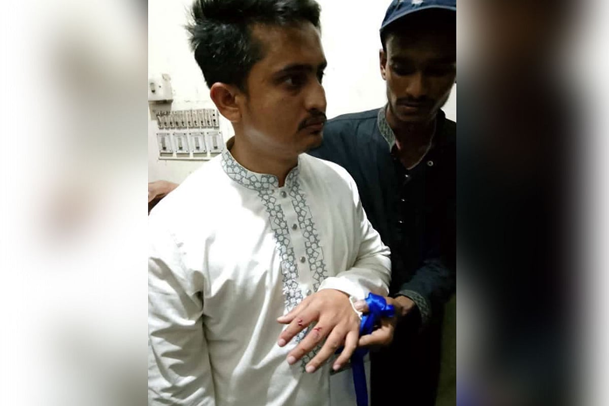হামলায় আহত হয়েছেন এনসিপির মুখ্য সংগঠক (উত্তরাঞ্চল) সারজিস আলম। আজ মঙ্গলবার সন্ধ্যায় হবিগঞ্জ শহরে