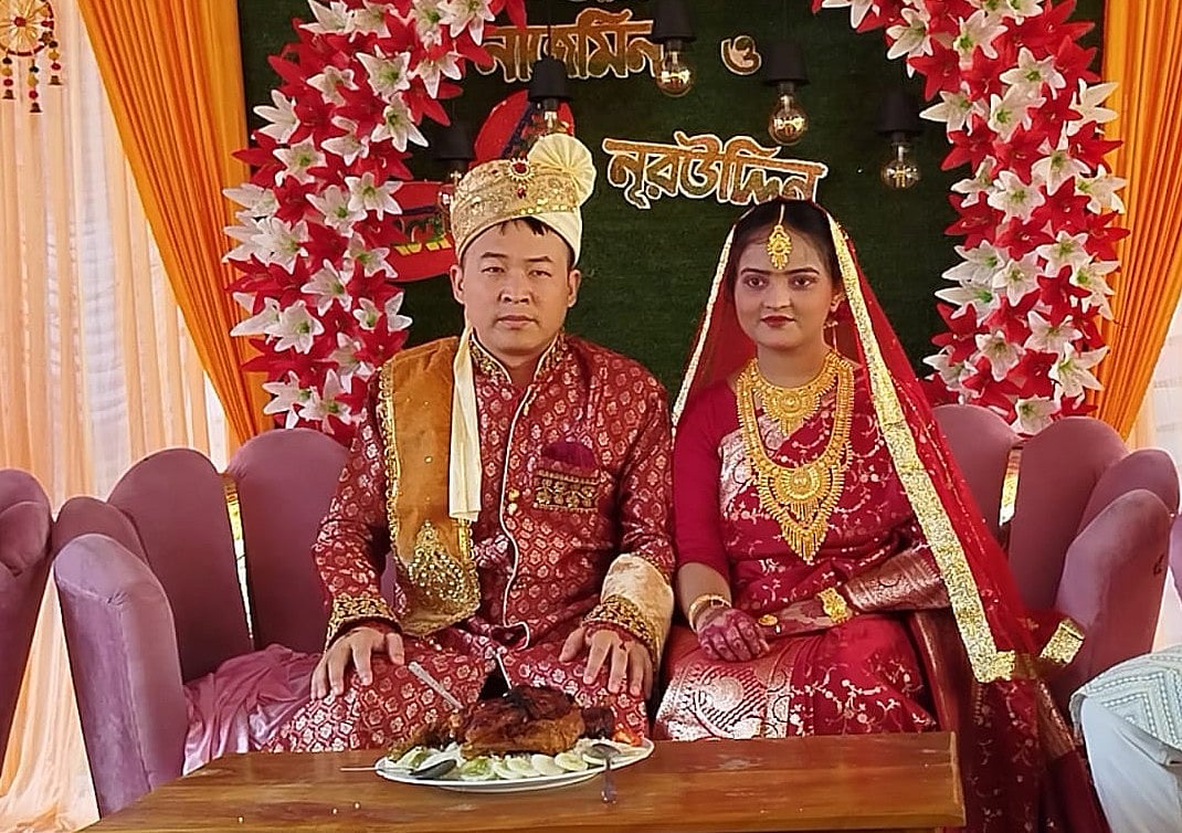 চীন থেকে নেত্রকোনায়—প্রেমের টানে আসা ওয়্যাং সুলিন এখন নুর উদ্দিন