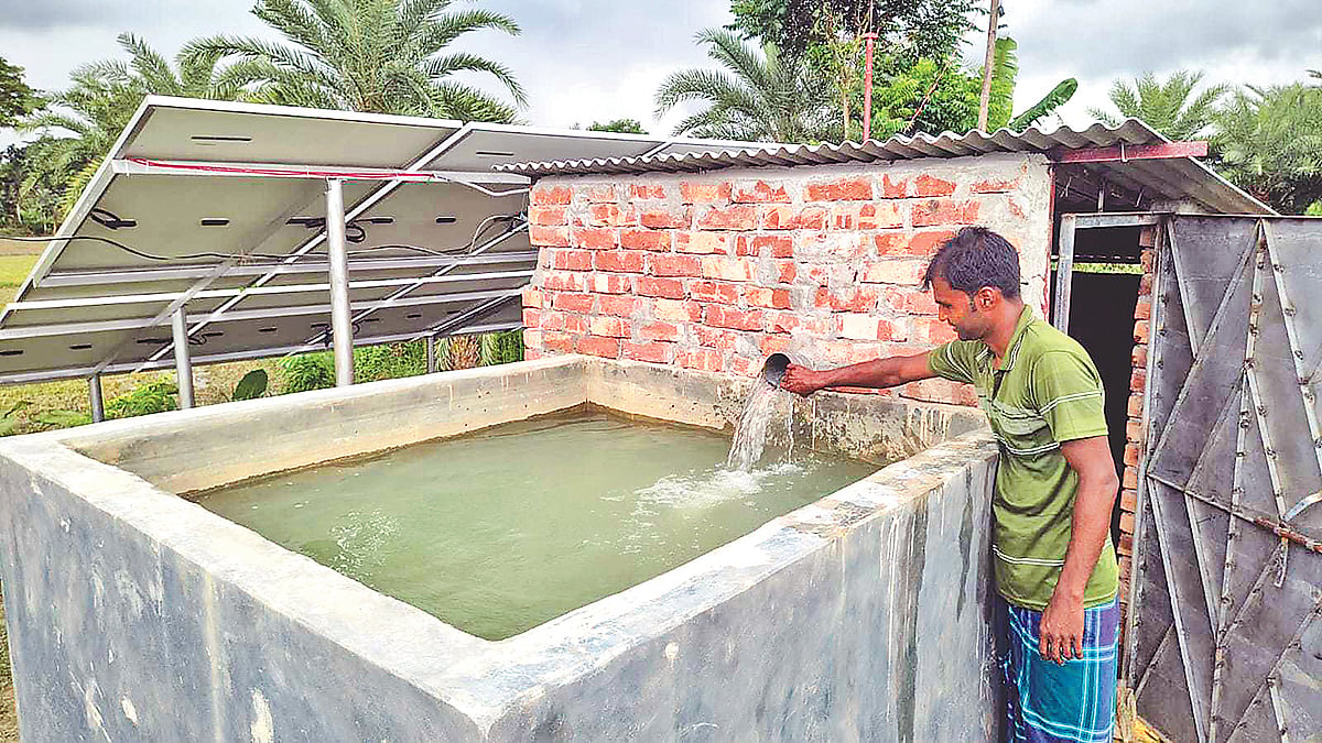 রোদই এখন সেচের শক্তি