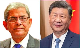 রাষ্ট্রপতি মির্জা ফখরুলকে সি চিন পিংয়ের অভিনন্দন