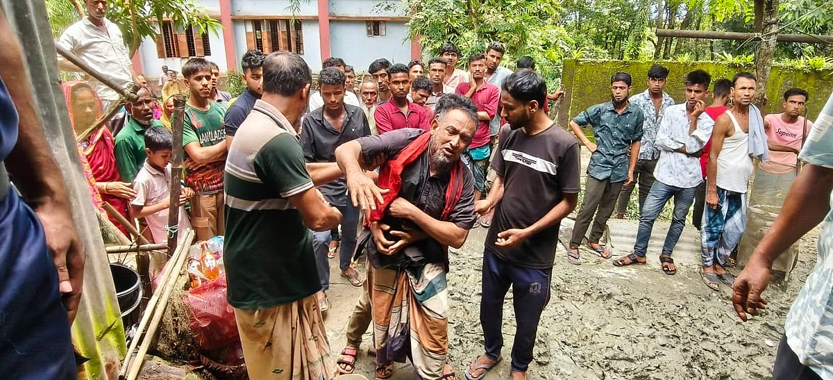 সুনামগঞ্জে এমরান হোসেন (২৩) নামের এক তরুণের ঝুলন্ত লাশ উদ্ধারের ঘটনায় স্বজনদের আহাজারি। আজ শনিবার সকালে সদর উপজেলার গৌরারং ইউনিয়নের বেড়াজালী গ্রামে