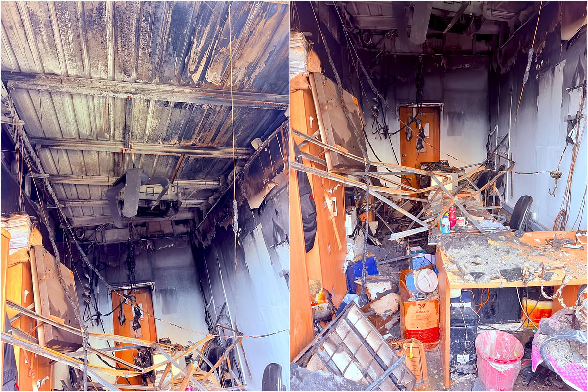 পাবনার ঈশ্বরদীর রূপপুর পারমাণবিক বিদ্যুৎ প্রকল্পে অগ্নিকান্ডে সার্ভার ক্ষতিগ্রস্ত হয়েছে এবং বেশ কিছু গুরুত্বপূর্ণ নথি পুড়ে গেছে। রূপপুর পারমাণবিক কেন্দ্র, ঈশ্বরদী, পাবনা, ৮ সেপ্টেম্বর