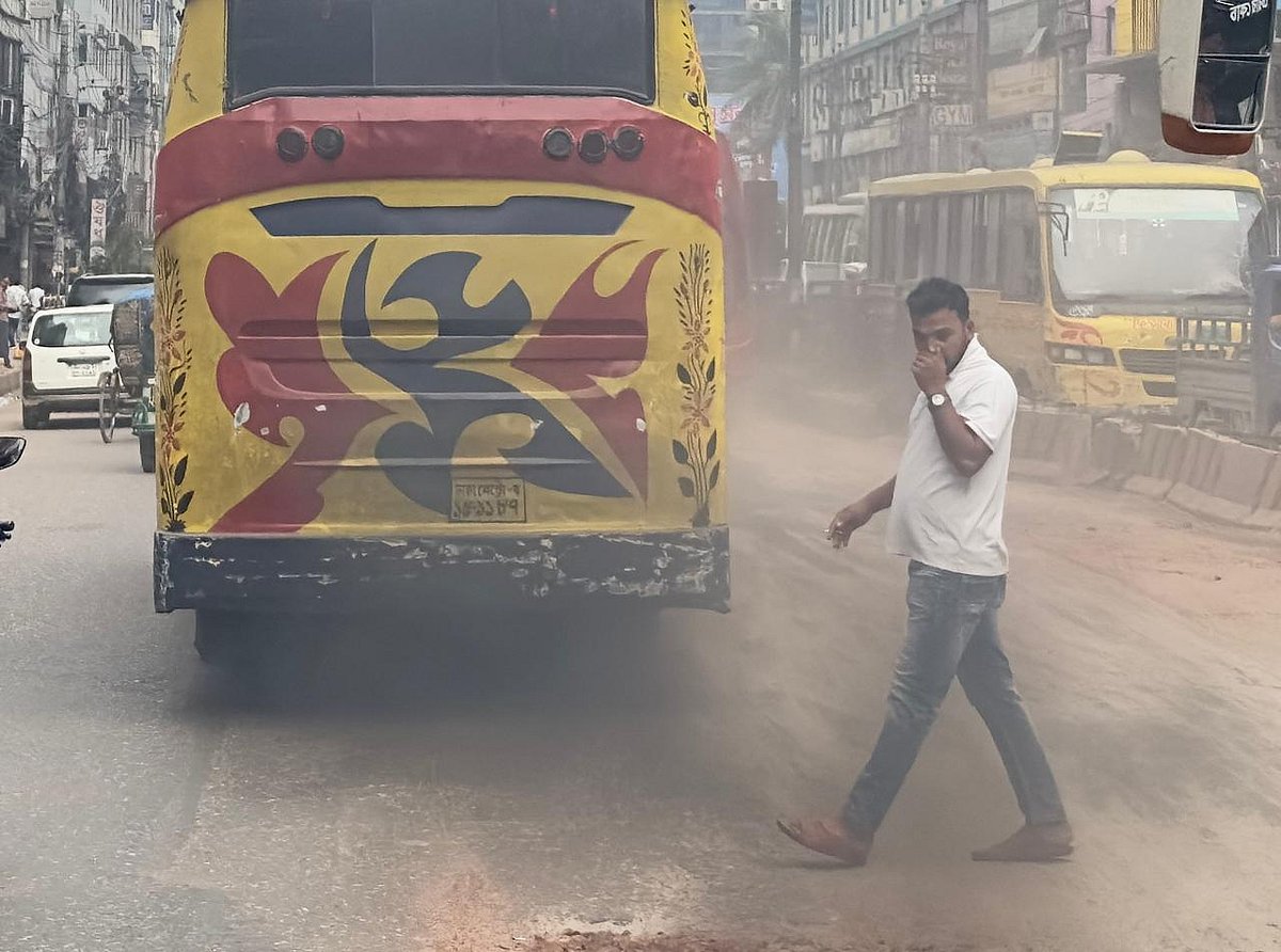 ঢাকার ৯ স্থানে বায়ুদূষণ অনেক বেশি