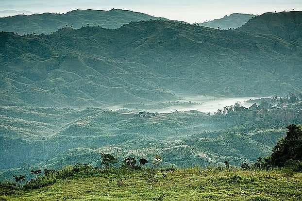 বান্দরবানের রুমার দুর্গম পাহাড়ি এলাকা