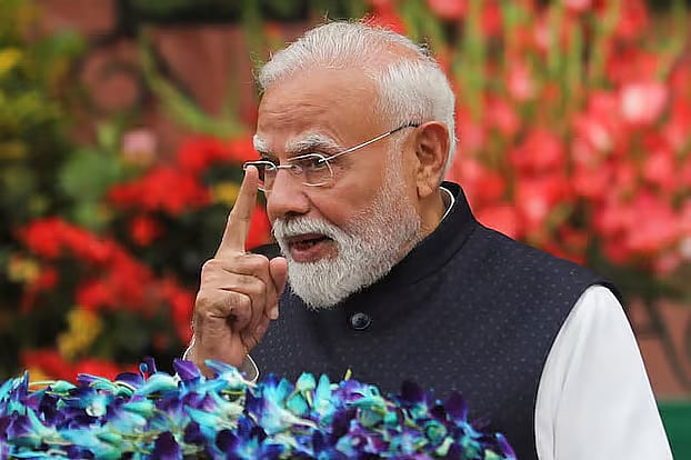 ভারতের প্রধানমন্ত্রী নরেন্দ্র মোদি
