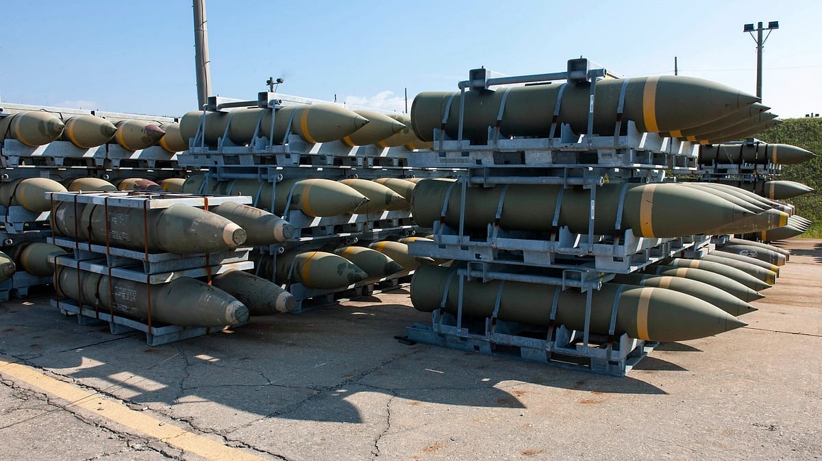 The United States is giving the human race 60 thousand bombs like 'responsively' to Israel.
