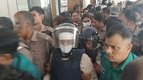 দ্বিতীয় স্ত্রী মরিয়মের আত্মহত্যার সময় বাসায় খাচ্ছিলেন এমপি গাজী নজরুল
