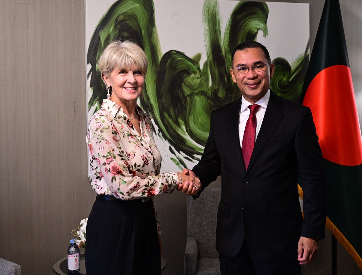 Una reunión especial con el Secretario General de la ONU, Julie Bishop