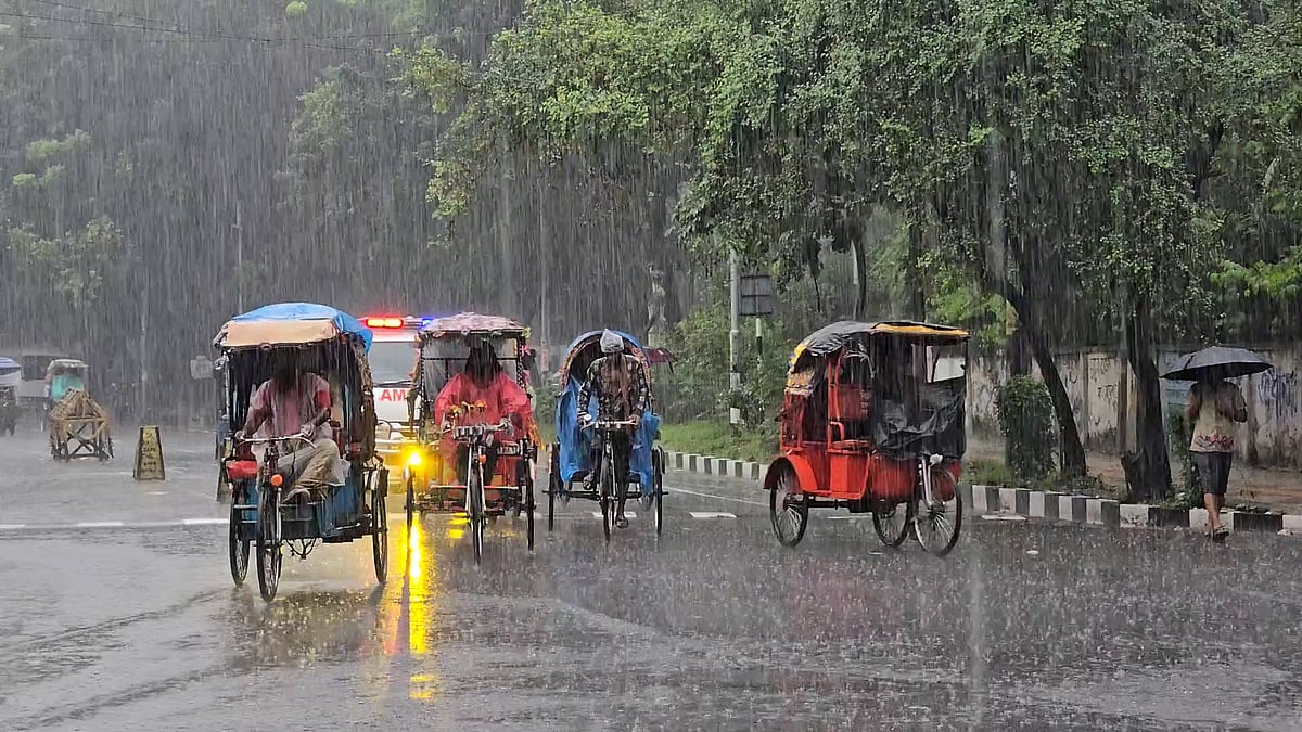It's low pressure, but there will be more rain all over the country for five days.