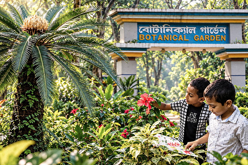 এক বাগানেই প্রায় ১৫০০ প্রজাতির উদ্ভিদ, কোথায় এই জীবন্ত গবেষণাগার