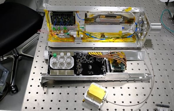 For the first time in the sky, the quantum computer worked.