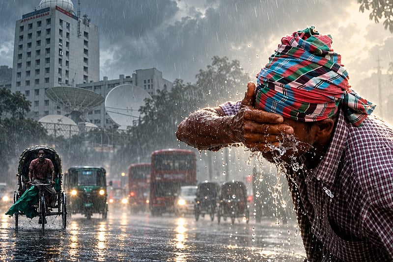 Effet de basse pression profond, 3ème signal d'avertissement sur le marché de Chittagong-cox