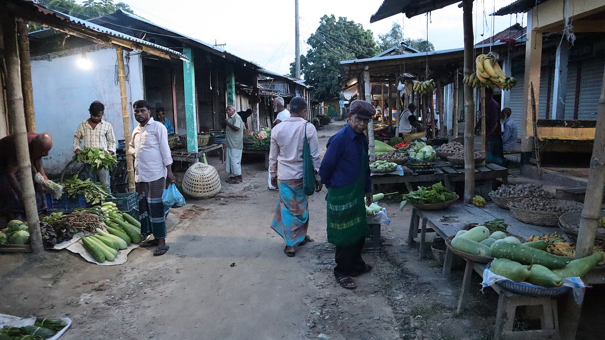 fresh vegetables from bamboo-bean, 150 years later by the Freamganj Road