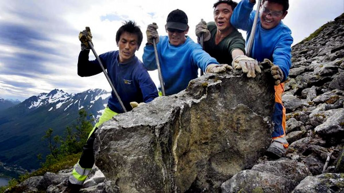 Nepali Shempera on the Norwegian Mountains