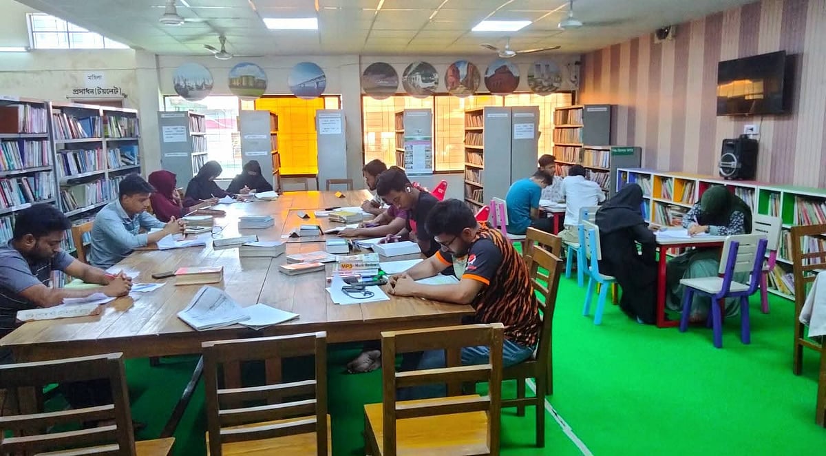 For centuries, the reader's address was the Public Library of Sherapur