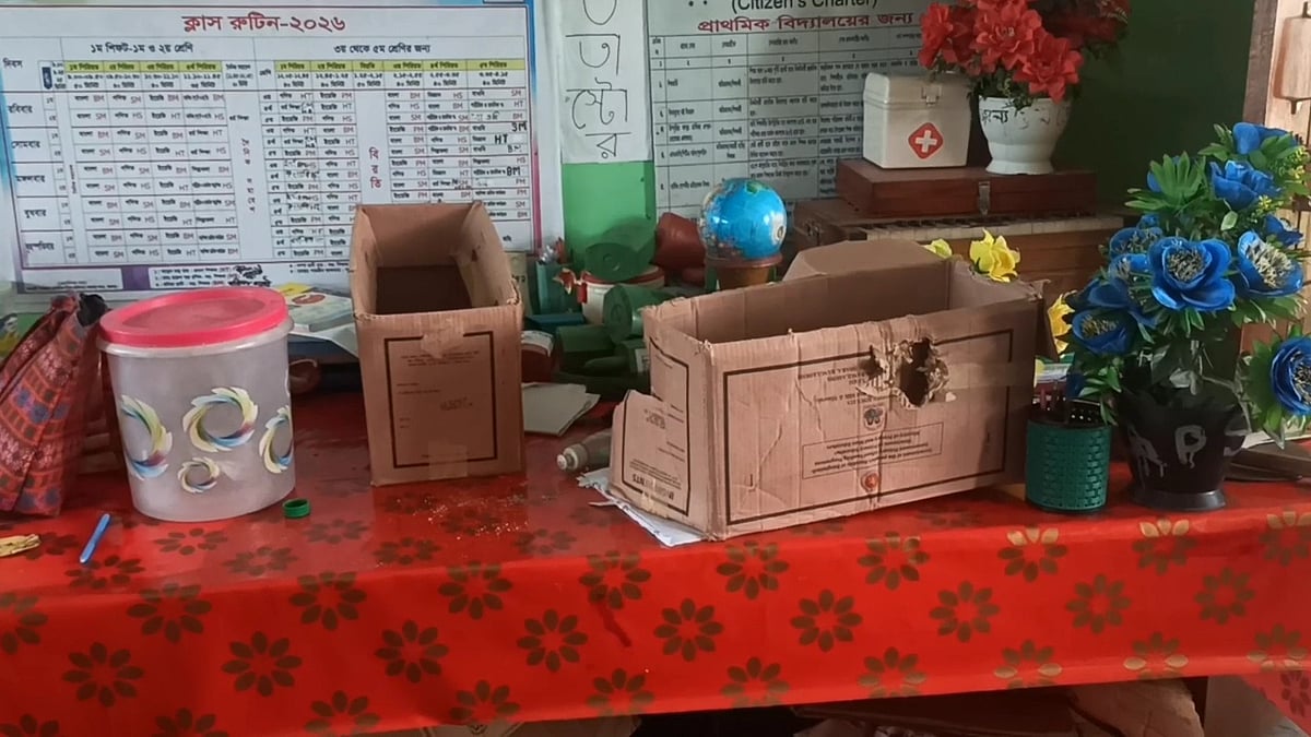তালা ভেঙে ঢুকল চোর, শিশুদের ‘সততা স্টোরের’ টাকাসহ ১১টি ফ্যান চুরি