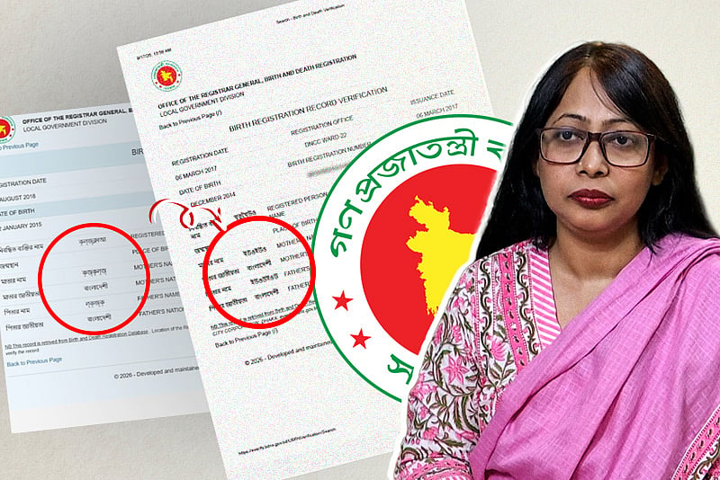 জন্মসনদে কর্তৃপক্ষের ভুলে অদ্ভুত সব নাম, সংশোধনেও নাগরিকের ভোগান্তির অভিযোগ