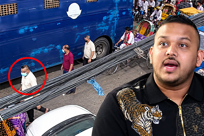 প্রিজন ভ্যান থেকে যেভাবে পালালেন ‘পিচ্চি রাজা’